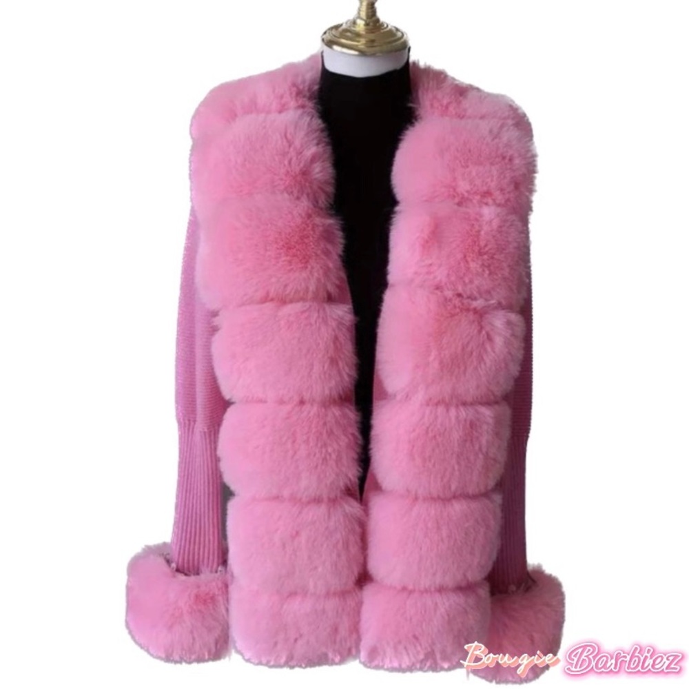 Luxury Fur Cardigan